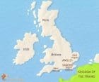 Map of Britain at 500CE