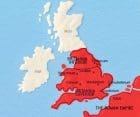 Map of Britain at 200CE