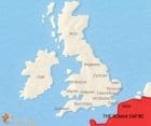 Map of Britain at 30BCE