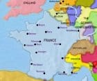 Map of France at 1837CE