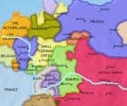 Map of Germany at 1837CE