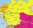 Map of Germany at 1914CE