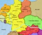 Map of Germany at 1960CE