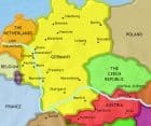 Map of Germany at 2005CE