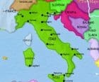 Map of Italy at 2005CE