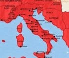 Map of Italy at 200CE