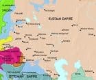 Map of Russia at 1871CE