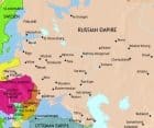 Map of Russia at 1914CE