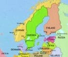 Map of Scandinavia at 2005CE